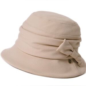 NWT Vintage Cloche Bucket Hat Packable Ladies Fashion Floopy Winter 55-60CM